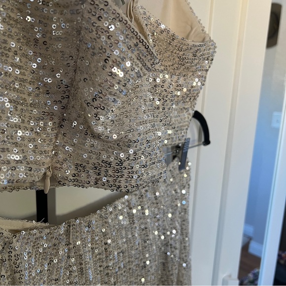 Forever 21 Sequin Midi Skirt Set, Sz S - Picture 7 of 11